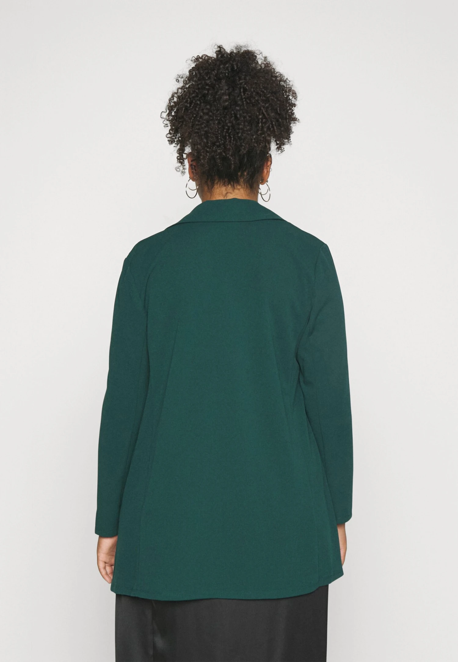 Manteau Court - Dark Green 5 Manteau Court - Dark Green – Image 3