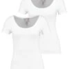 Anna Field 2 Pack - T-Shirt Basique - White