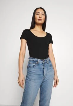 Anna Field 3 Pack - T-Shirt Basique - Black -Anna Field 14bd33a5eb8d4bc68240bce7c44df719