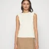 Anna Field T-Shirt Basique - Off White -Anna Field 1d96f1f687b44d07b8c5e25b98e180c9