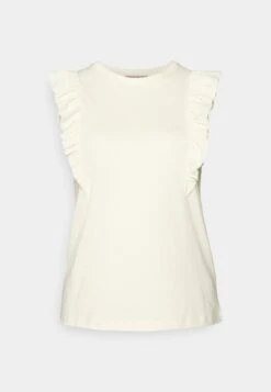 Anna Field T-Shirt Basique - Off White -Anna Field 260cb35e17a741c9893aca22b590556a