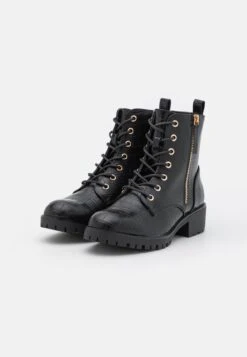 Bottines À Lacets - Black -Anna Field 2646eb309d024a4ca3f71652ae6c1190