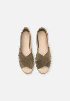 Anna Field Leather - Ballerines À Bout Ouvert - Khaki -Anna Field 288265a0cd1f439e8687e5d9e99dacfb
