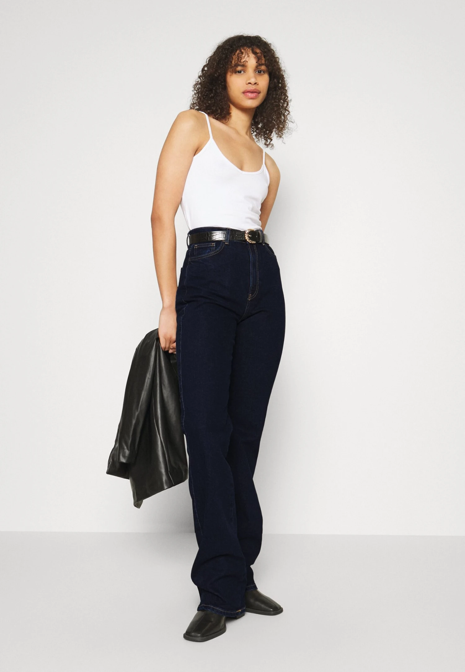 Jean Flare - Dark Blue Denim 6 Jean Flare - Dark Blue Denim – Image 4