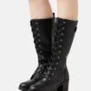W-Berta - Bottes À Lacets - Black -Anna Field 3b24727664d942bfb3f4ef66ab927d8e