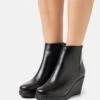 Anna Field Leather Winter Boot - Boots À Talons - Black -Anna Field 3f22c5fa942c4fcdaafa6b1aa0418020