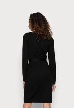 Anna Field Lace Insert V Neckline Loose Dress - Robe Pull - Black -Anna Field 456cb8ebb1c44bd68a3b21b2d1991545