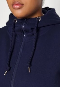 Sweat Zippé - Dark Blue -Anna Field 6187708285bf464496c650d3eae6ca9f