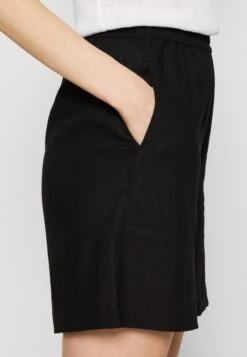Anna Field Linen Mix - Short - Black -Anna Field 677d59203b6245768daedc7d2b41d96d