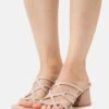 Anna Field Leather - Mules À Talons - Light Pink -Anna Field 6dd3fac0d7164debbbe3560b17a0d964