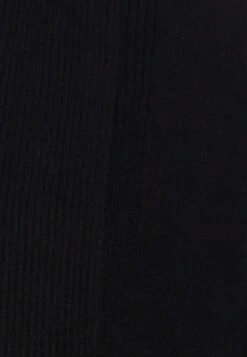 Anna Field Ribbed Fold Collar - Gilet - Black -Anna Field 812a2b5b94464dad80bae2fb01fb6482