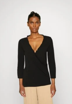 Anna Field T-Shirt À Manches Longues - Black