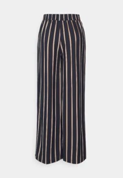 Anna Field 37 Anna Field Pantalon Classique - Dark Blue/Brown/White