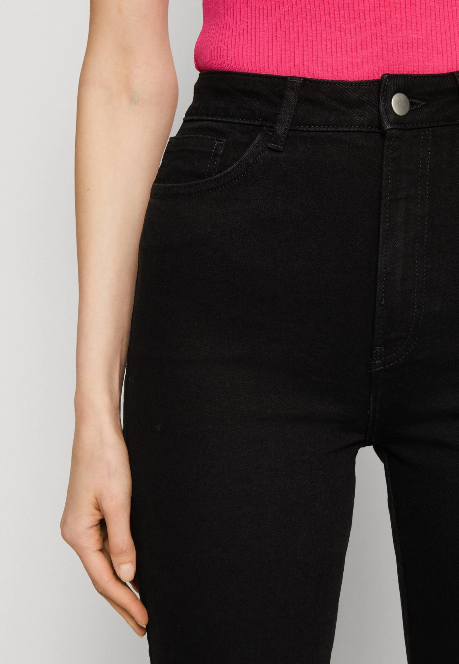 Anna Field Jean Droit - Black Denim 8 Anna Field Jean Droit - Black Denim – Image 6
