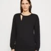 Anna Field Sweatshirt - Black -Anna Field bbd8ae65d0bf4e2f8eefdd44a73c1344