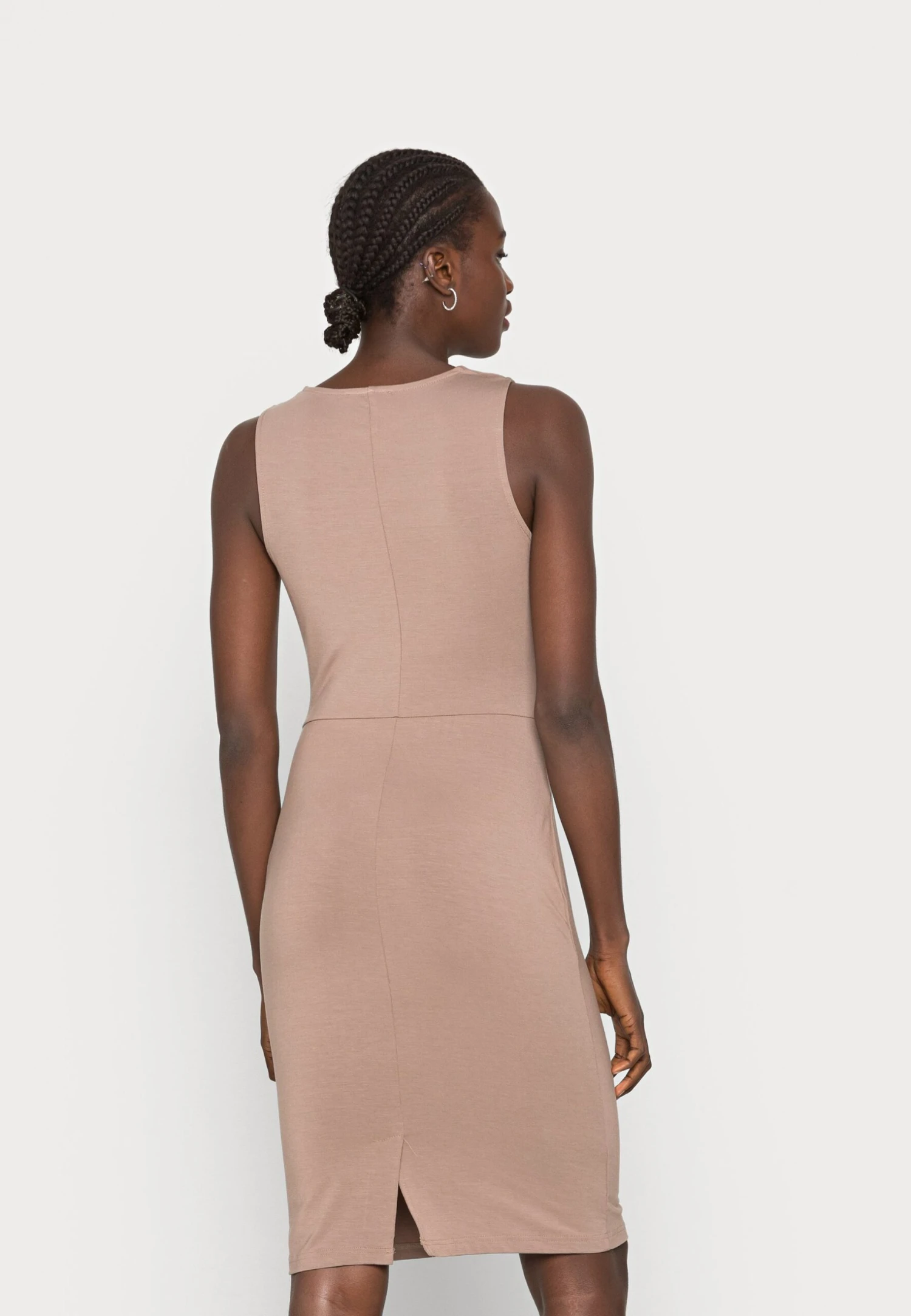 Anna Field Robe En Jersey - Taupe 5 Anna Field Robe En Jersey - Taupe – Image 3