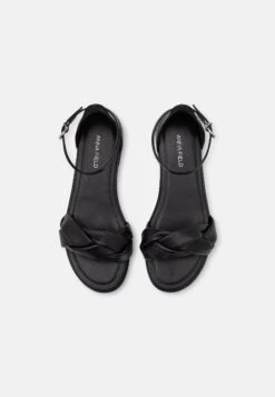 Leather - Sandales - Black 13 Leather - Sandales - Black -Anna Field d5dae6fe44eb4451a6fc8381e9679cc1