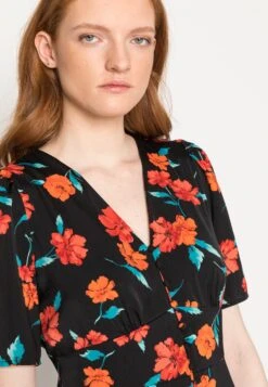 Anna Field Robe De Jour - Black /Red/Multi Coloured -Anna Field e5adc5ad6ff64869ae0c9681a2ac7e8e