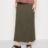 Maternity Maxi Skirt With Drawstring Waistband - Jupe Longue - 606 - Khaki -Anna Field f16f9d83c7454a6389e04d4ae1e53bd7