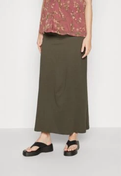 Anna Field 41 Maternity Maxi Skirt With Drawstring Waistband - Jupe Longue - 606 - Khaki