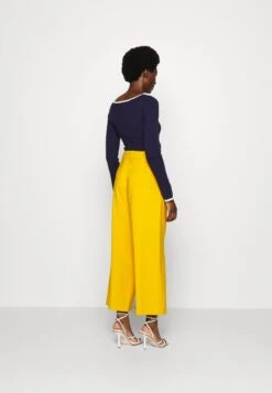 Anna Field Pantalon Classique - Dark Yellow -Anna Field f44bd219adff4b22b7c91eb3bc15edb8