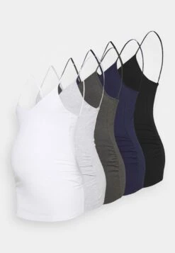5 Pack - Débardeur - Black/Dark Blue/White -Anna Field f486f74bfc084d0598c2da9d903cfa72